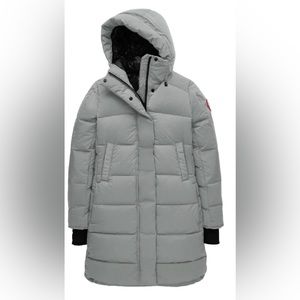Canada Goose Alliston Coat Moonstone Grey New with Tags